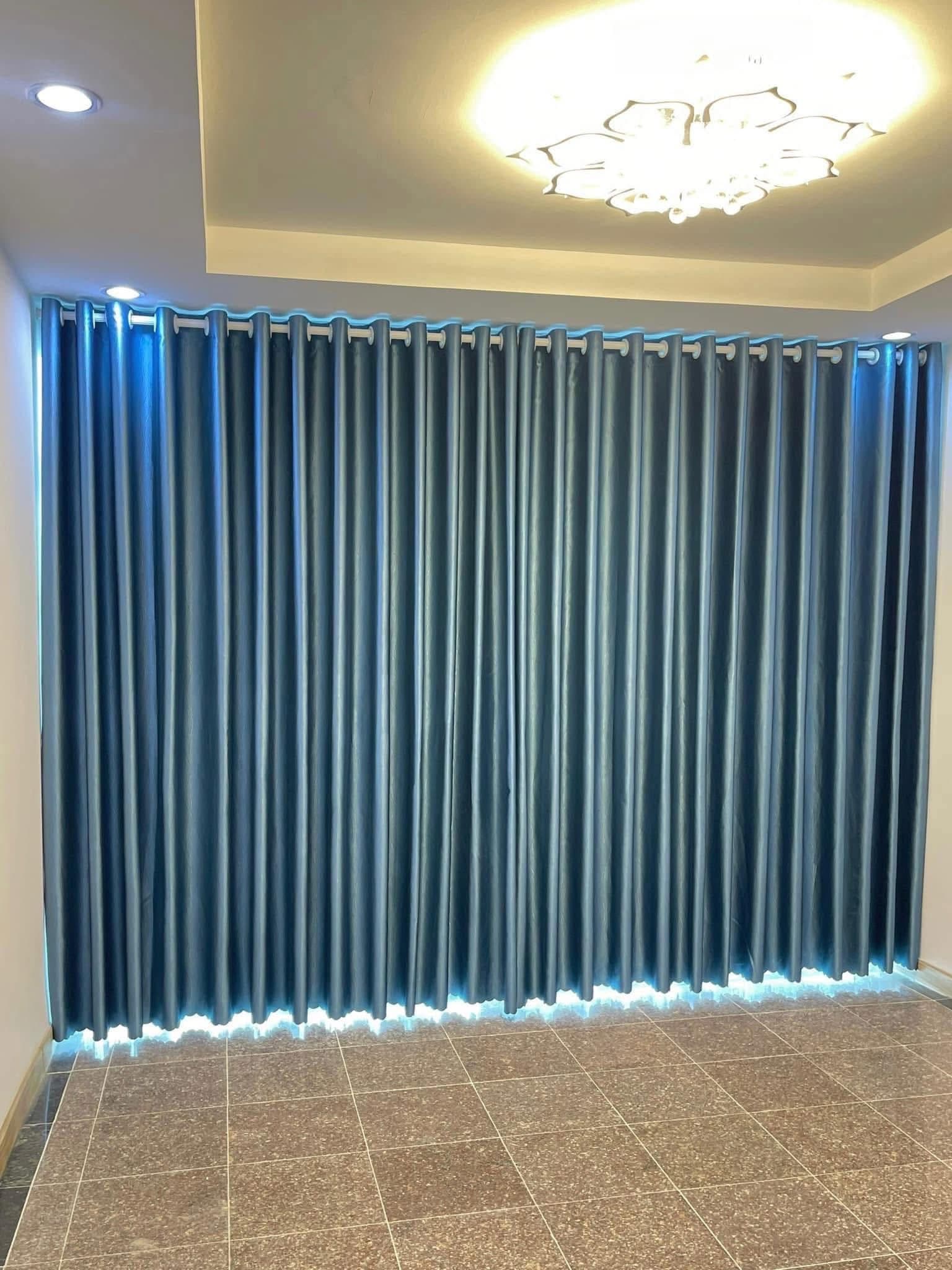 Rèm vải phi bóng  - ảnh 2
